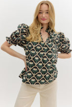 Load image into Gallery viewer, Floral Scallop Top
