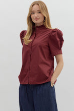 Load image into Gallery viewer, Classic Burgundy Top
