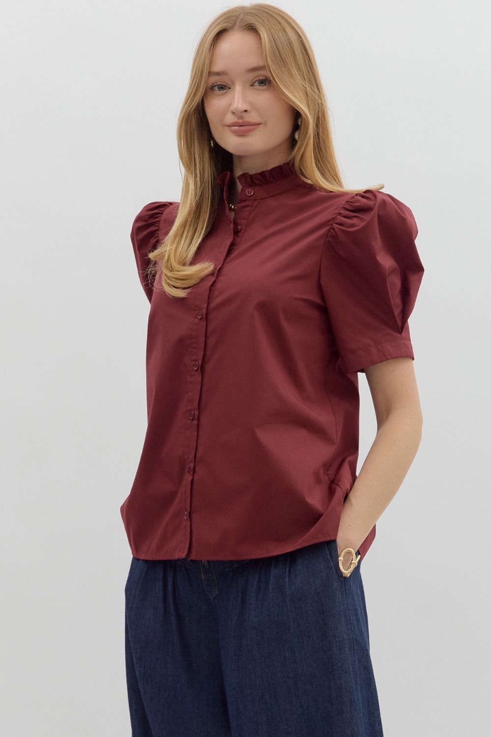 Classic Burgundy Top