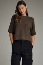 Load image into Gallery viewer, Short Sleeve Knit Sweater
