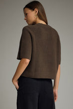 Load image into Gallery viewer, Short Sleeve Knit Sweater
