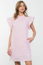 Load image into Gallery viewer, Pink Tufted Dress

