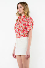 Load image into Gallery viewer, Cream Floral Top
