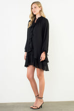 Load image into Gallery viewer, Frilly Little Black Dress
