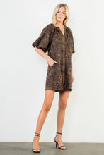 Load image into Gallery viewer, Going Wild Suede Dress

