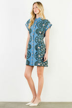 Load image into Gallery viewer, Blue Pattern Dress
