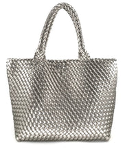 Load image into Gallery viewer, Large VL Woven Tote
