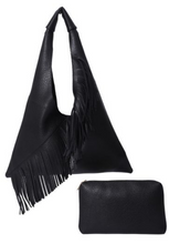 Load image into Gallery viewer, Fringe Hobo Style Purse
