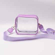 Load image into Gallery viewer, Clear Bag with Matching Strap
